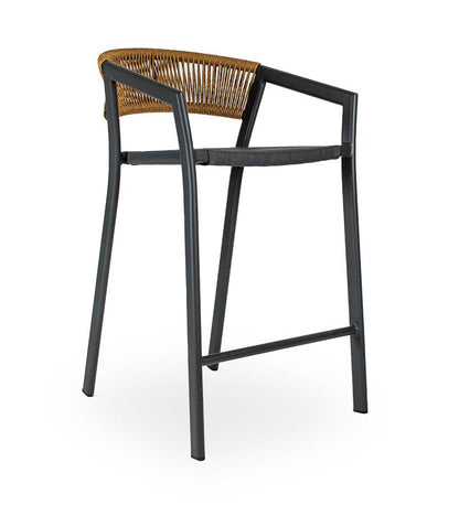 Allred Collaborative - Almeco - Vacance Bar Stool - - Vacance Bar Stool - - 212327200-RAL9016T