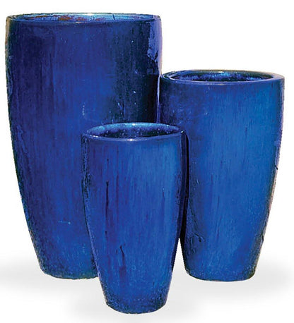 Allred Collaborative - Asian Ceramics - Vietnamese Tall Cone Planter - Large - Vietnamese Tall Cone Planter - Large - 5-6060-B1