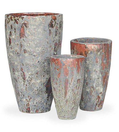 Allred Collaborative - Asian Ceramics - Vietnamese Tall Cone Planter - Large - Vietnamese Tall Cone Planter - Large - 5-6060-VR1