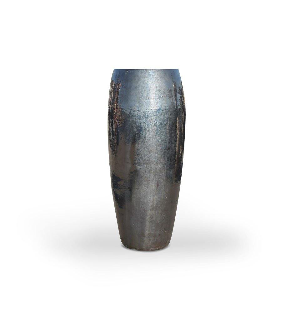 Allred Collaborative - Asian Ceramics - Vietnamese Tall Large Tapered Planter - Vietnamese Tall Large Tapered Planter - 5-6214-ON