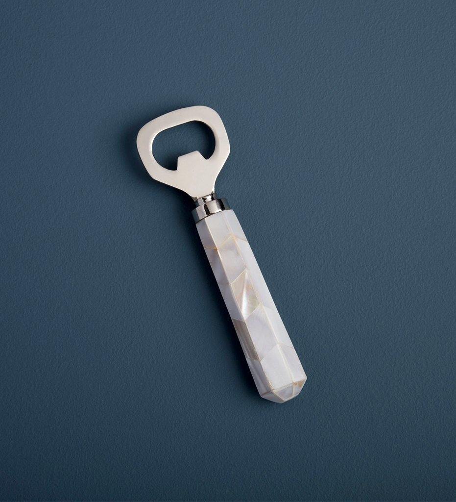 Allred Collaborative - Be Home - Pearl Shell Mosaic Bottle Opener - Pearl Shell Mosaic Bottle Opener - 90-41