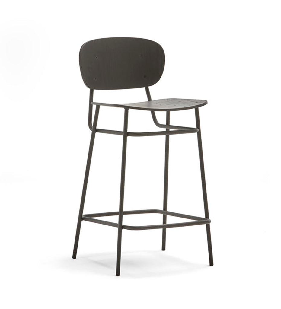 Allred Collaborative - BlascoVila - Fosca Counter Stool - Fosca Counter Stool - 200103-BLK