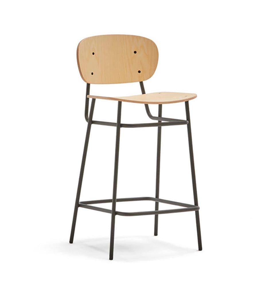 Allred Collaborative - BlascoVila - Fosca Counter Stool - Fosca Counter Stool - 200103-BLK