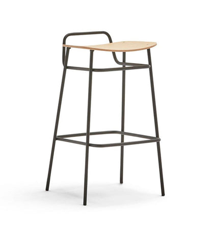 Allred Collaborative - BlascoVila - Fosca Handle Bar Stool - Fosca Handle Bar Stool - 200110-BLK