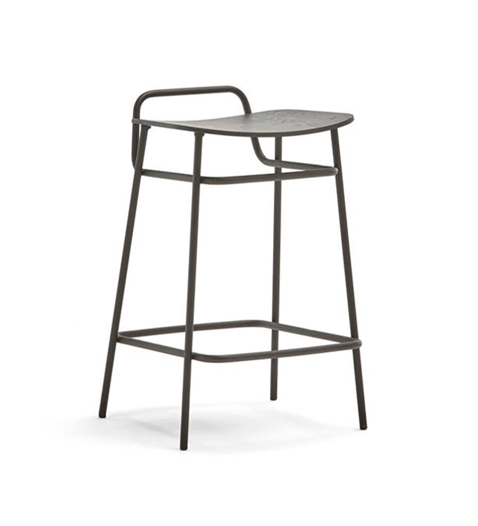 Allred Collaborative - BlascoVila - Fosca Handle Counter Stool - Fosca Handle Counter Stool - 200108-BLK