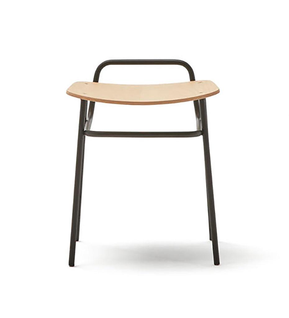 Allred Collaborative - BlascoVila - Fosca Handle Dining Stool - Fosca Handle Dining Stool - 200106-BLK