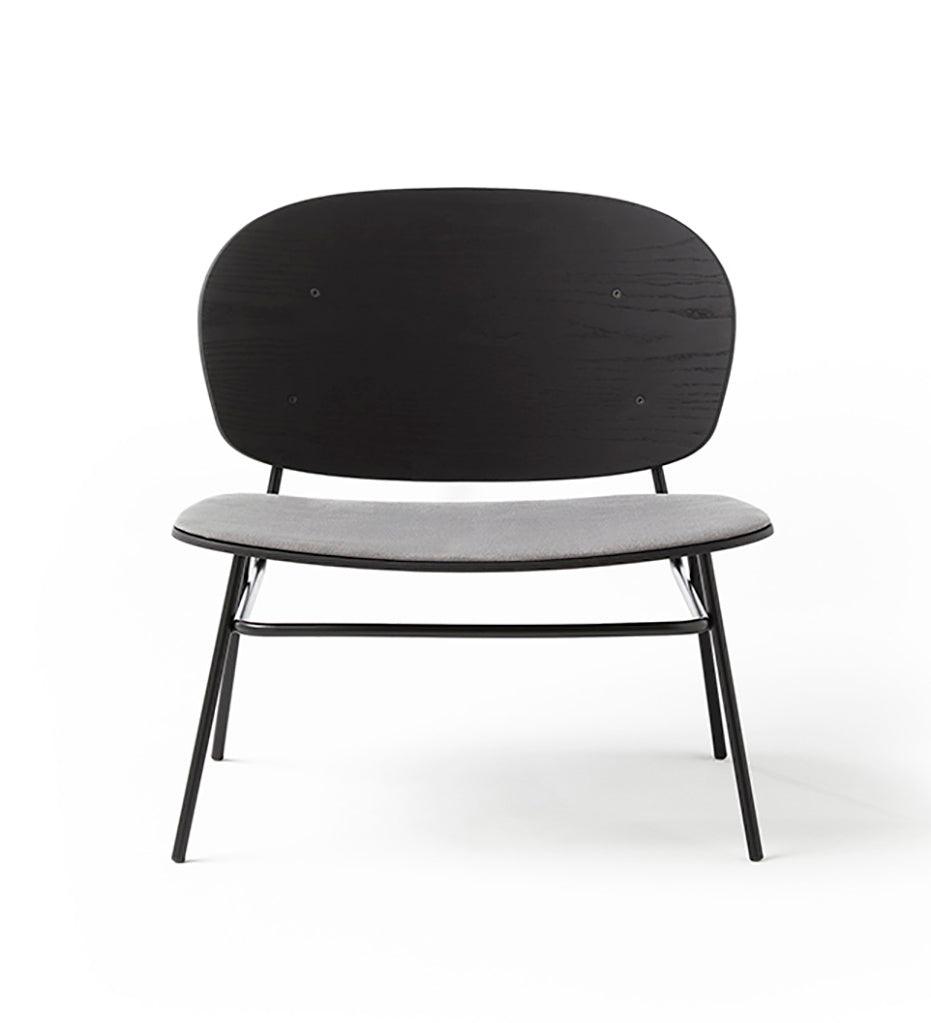 Allred Collaborative - BlascoVila - Fosca Lounge Chair - Upholstered Seat - Fosca Lounge Chair - Upholstered Seat - 200201-BLK