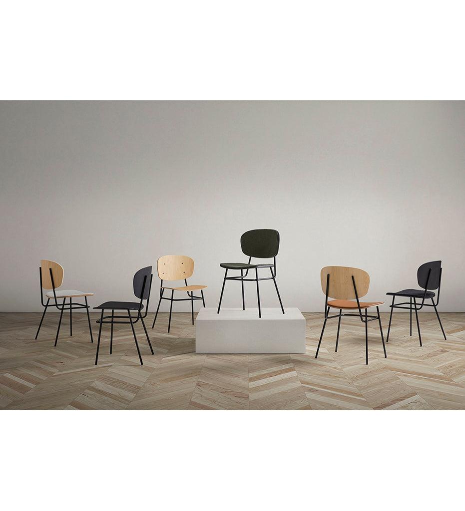 Allred Collaborative - BlascoVila - Fosca Side Chair - Fosca Side Chair - 200000-BLK