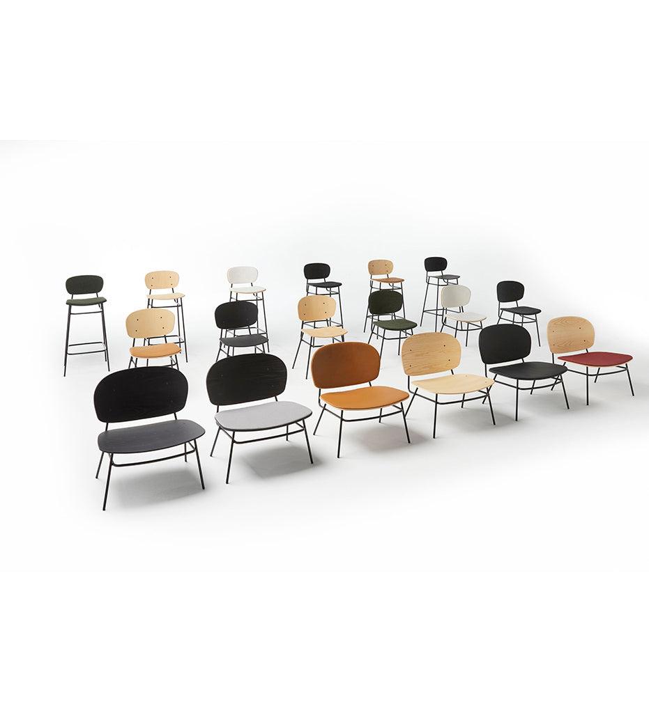 Allred Collaborative - BlascoVila - Fosca Side Chair - Fosca Side Chair - 200000-BLK