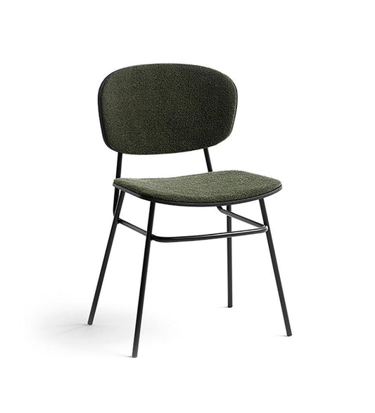 Allred Collaborative - BlascoVila - Fosca Side Chair - Upholstered Seat & Back - Fosca Side Chair - Upholstered Seat & Back - 200002-BLK