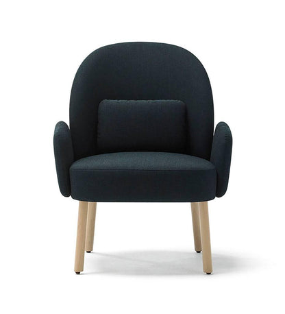 Allred Collaborative - BlascoVila - Pol Low Arm Chair - Pol Low Arm Chair - 270001-BLK