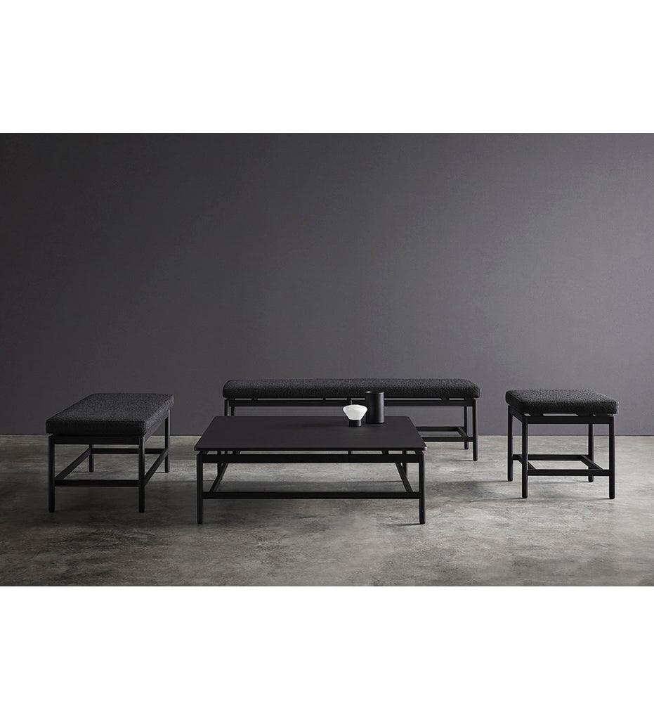 Allred Collaborative - BlascoVila - Rem Rectangular Bench - Large - Rem Rectangular Bench - Large - 301004-BLK