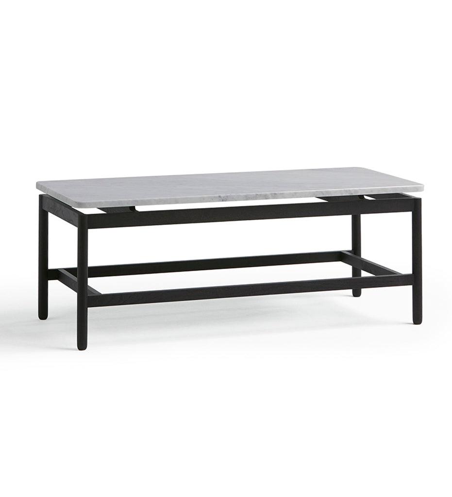 Allred Collaborative - BlascoVila - Rem Rectangular Marble Coffee Table - Rem Rectangular Marble Coffee Table - 302002-Black Ash-Marquina