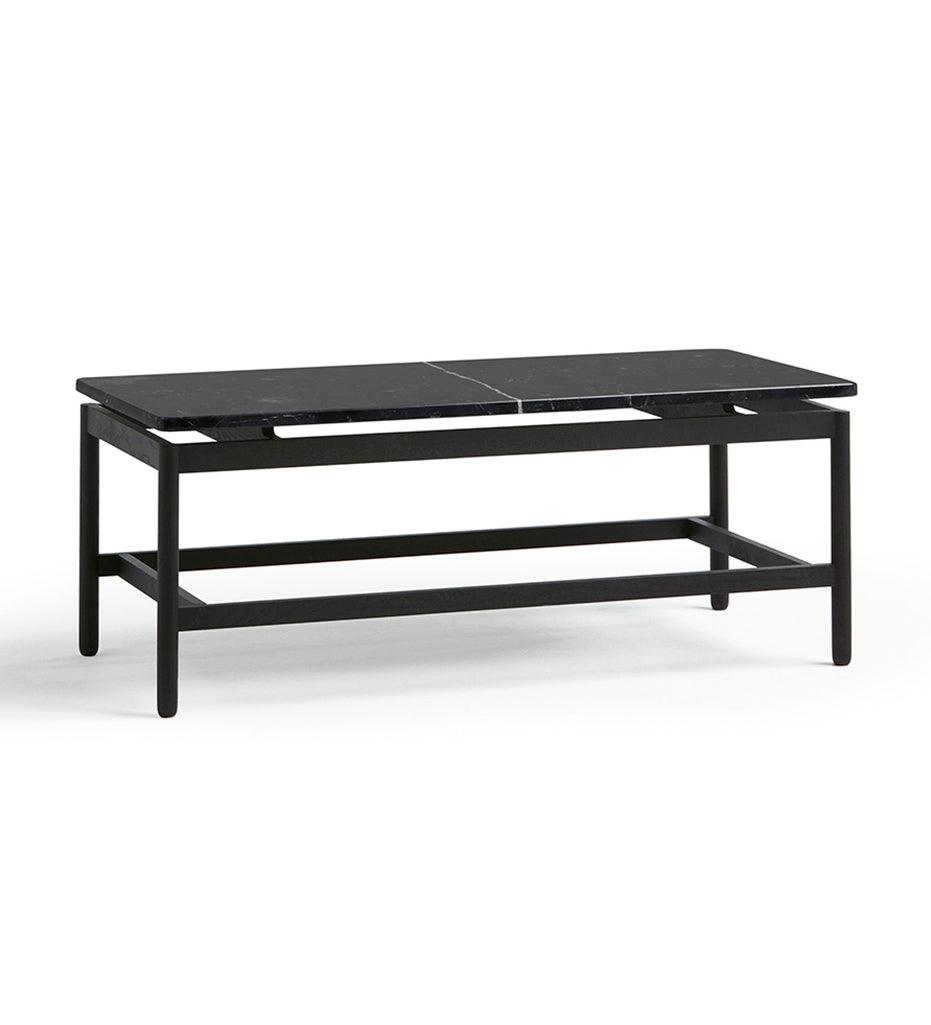 Allred Collaborative - BlascoVila - Rem Rectangular Marble Coffee Table - Rem Rectangular Marble Coffee Table - 302002-Black Ash-Marquina