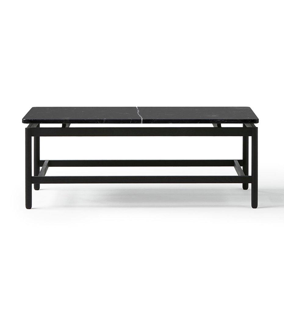 Allred Collaborative - BlascoVila - Rem Rectangular Marble Coffee Table - Rem Rectangular Marble Coffee Table - 302002-Black Ash-Marquina