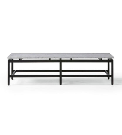 Allred Collaborative - BlascoVila - Rem Rectangular Marble Coffee Table - Large - Rem Rectangular Marble Coffee Table - Large - 302004-Black Ash-Marquina