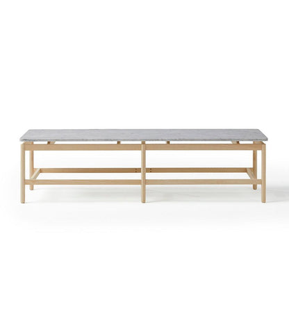 Allred Collaborative - BlascoVila - Rem Rectangular Marble Coffee Table - Large - Rem Rectangular Marble Coffee Table - Large - 302004-Black Ash-Marquina