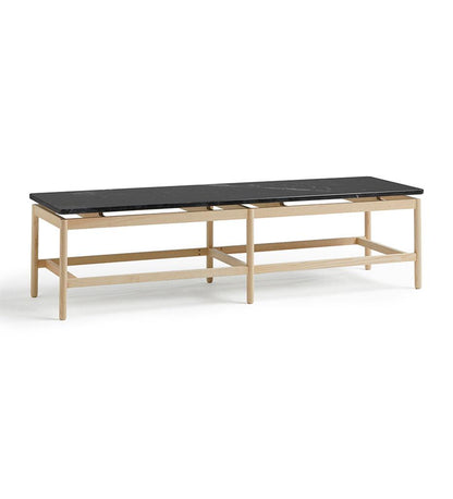 Allred Collaborative - BlascoVila - Rem Rectangular Marble Coffee Table - Large - Rem Rectangular Marble Coffee Table - Large - 302004-Black Ash-Marquina