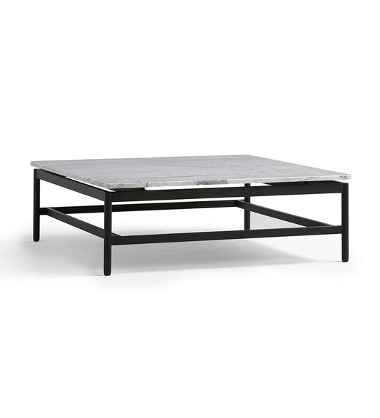 Allred Collaborative - BlascoVila - Rem Square Marble Coffee Table - Large - Rem Square Marble Coffee Table - Large - 302003-Black Ash-Black Marble