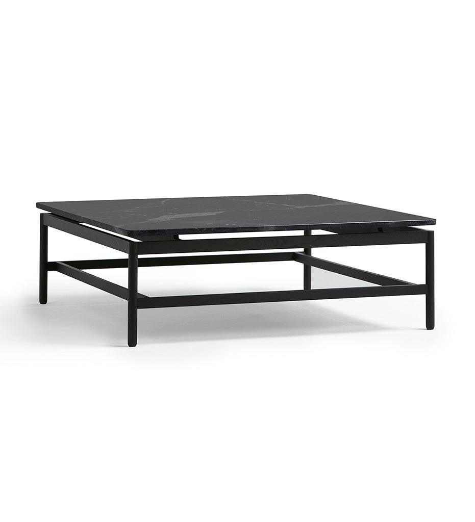 Allred Collaborative - BlascoVila - Rem Square Marble Coffee Table - Large - Rem Square Marble Coffee Table - Large - 302003-Black Ash-Black Marble