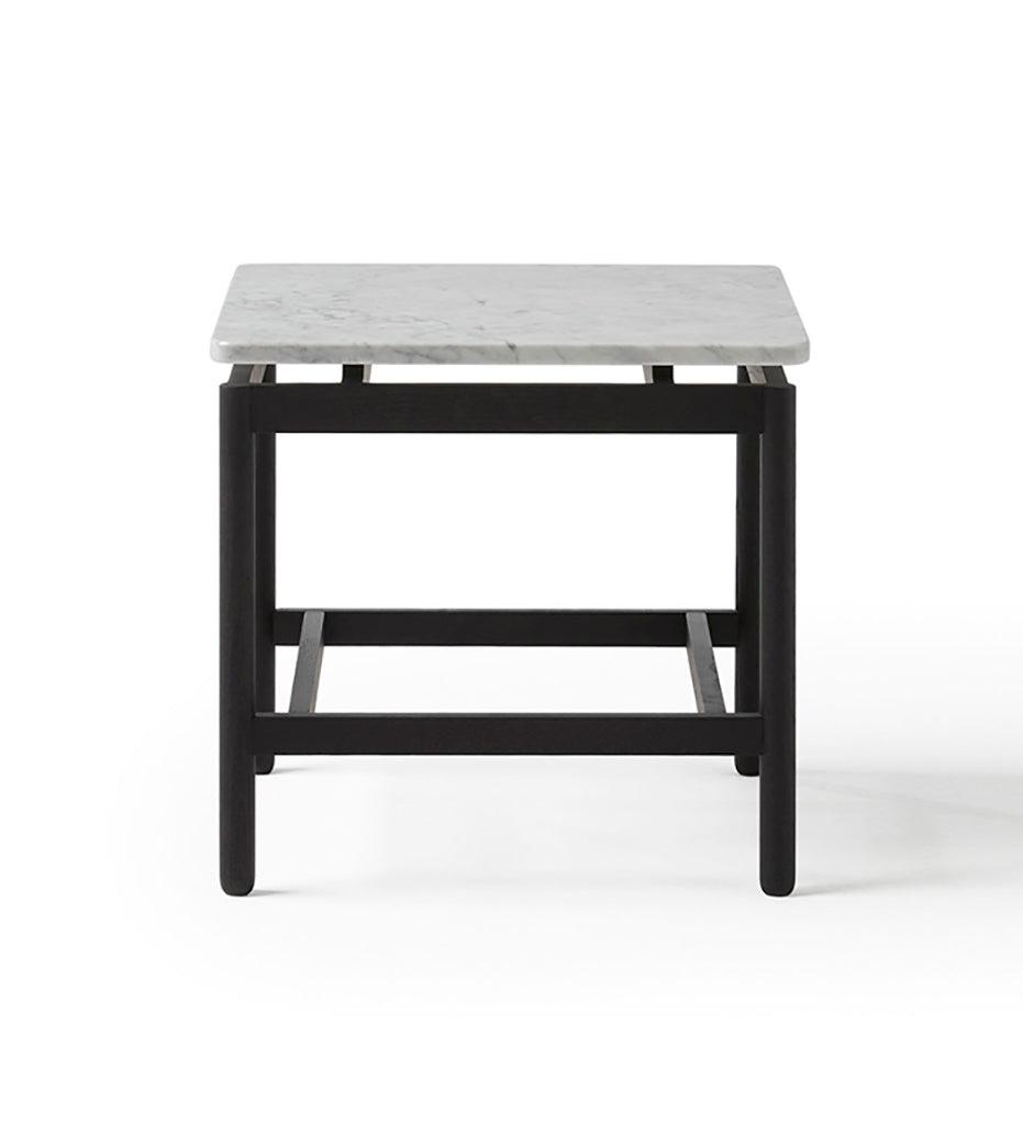 Allred Collaborative - BlascoVila - Rem Square Marble Coffee Table - Small - Rem Square Marble Coffee Table - Small - 302001-Black Ash-Marquina