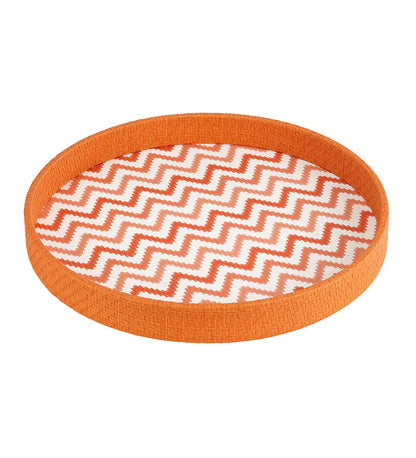 Allred Collaborative - Bodrum - Ripple Pumpkin Tray - Ripple Pumpkin Tray - TRIP-0504