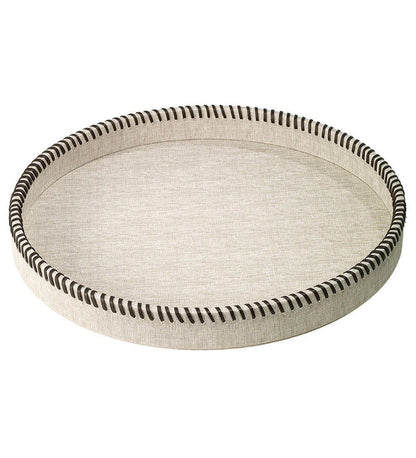 Allred Collaborative - Bodrum - Whipstitch Round Tray - Whipstitch Round Tray - TWH1301