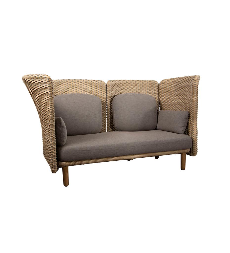 Allred Collaborative - Cane-line - Arch 2-Seater Sofa w/ High Arm-Backrest - Arch 2-Seater Sofa w/ High Arm-Backrest - ARCH 7