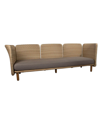 Allred Collaborative - Cane-line - Arch 3-Seater Sofa w/ Low Arm-Backrest - Arch 3-Seater Sofa w/ Low Arm-Backrest - ARCH 8