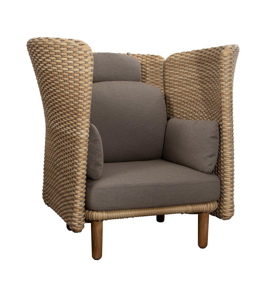 Allred Collaborative - Cane-line - Arch Lounge w/ High Arm-Backrest - Arch Lounge w/ High Arm-Backrest - ARCH 5