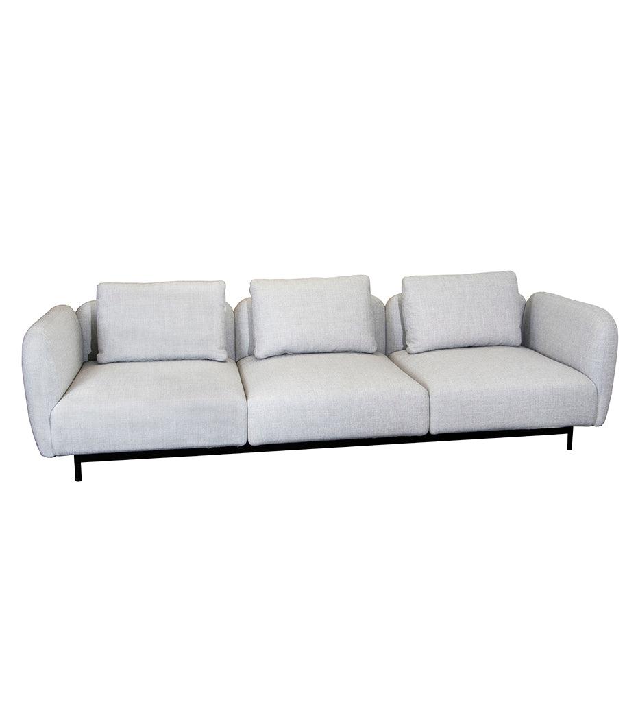 Allred Collaborative - Cane-line - Aura 3-Seater Sofa w/ High Armrest - Aura 3-Seater Sofa w/ High Armrest - AURA 33003