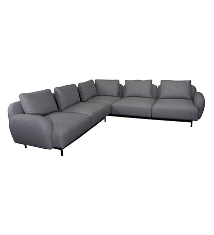 Allred Collaborative - Cane-line - Aura Corner Sofa w/ Low Armrest - Aura Corner Sofa w/ Low Armrest - AURA 8.3003