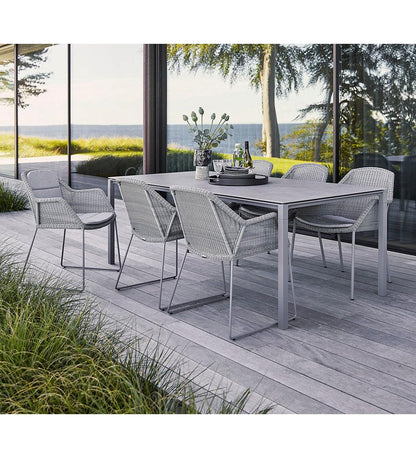 Allred Collaborative - Cane-line - Breeze Dining Chair - Sleigh - Breeze Dining Chair - Sleigh - 5467LI (x2)