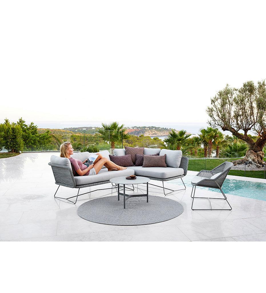 Allred Collaborative - Cane-line - Breeze Lounge Chair - Breeze Lounge Chair - 5468LS