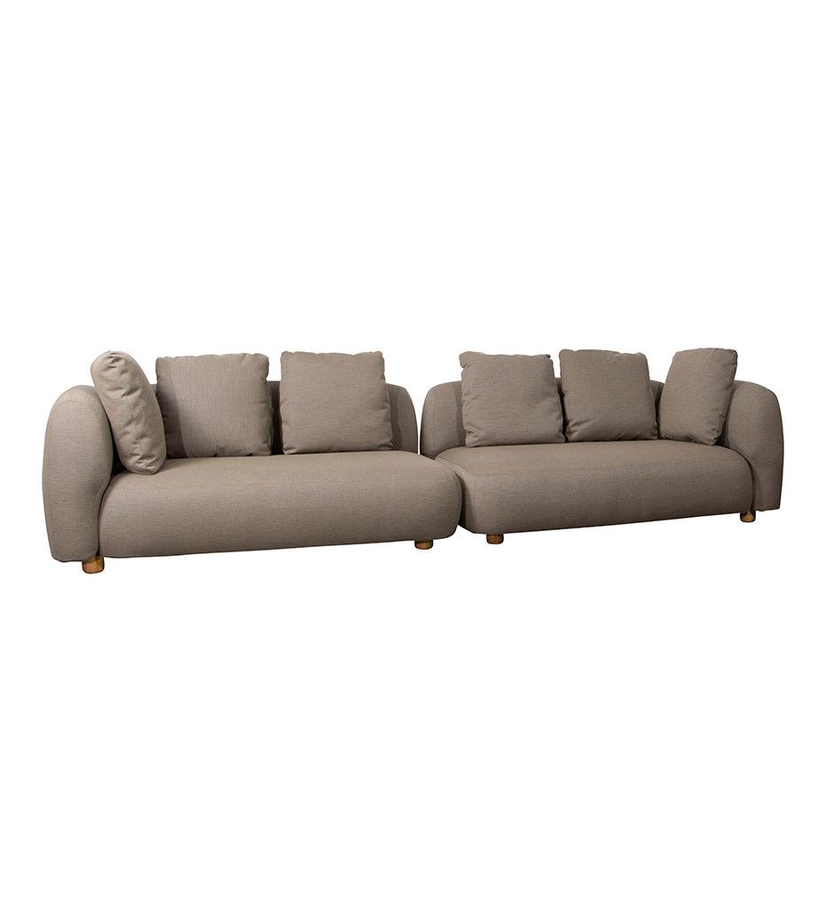 Allred Collaborative - Cane-line - Capture 2 x 2-Seater Sofa - Capture 2 x 2-Seater Sofa - CAPTURE 2