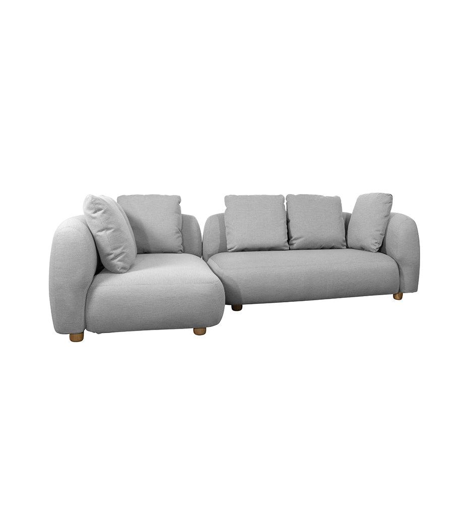 Allred Collaborative - Cane-line - Capture Corner Sofa 2 x Right - Capture Corner Sofa 2 x Right - CAPTURE 3.1