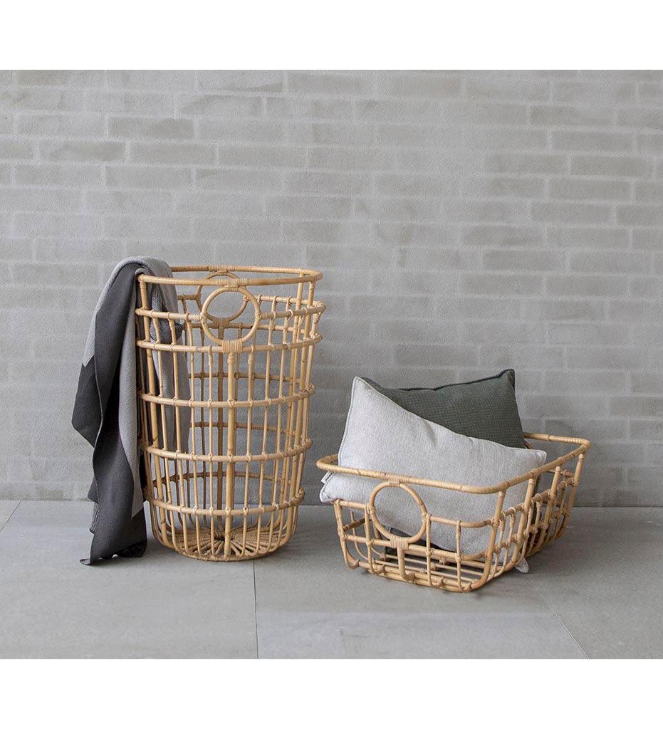 Allred Collaborative - Cane-line - Carry Me Rattan Basket - High - Carry Me Rattan Basket - High - 6612RU