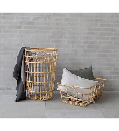 Allred Collaborative - Cane-line - Carry Me Rattan Basket - High - Carry Me Rattan Basket - High - 6612RU