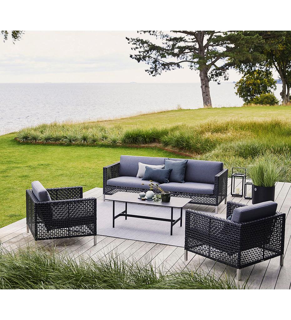 Allred Collaborative - Cane-line - Connect 3-Seater Sofa - Connect 3-Seater Sofa - 5592T