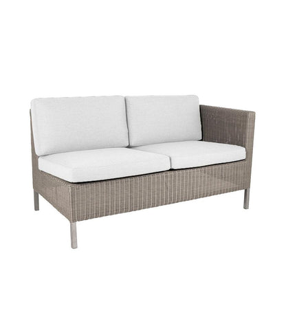 Allred Collaborative - Cane-line - Connect Dining 2-Seater Sectional - Left - Connect Dining 2-Seater Sectional - Left - 55193T