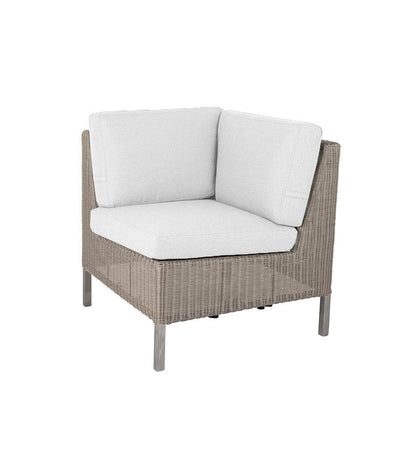 Allred Collaborative - Cane-line - Connect Dining 2-Seater Sectional - Left - Connect Dining 2-Seater Sectional - Left - 55193T