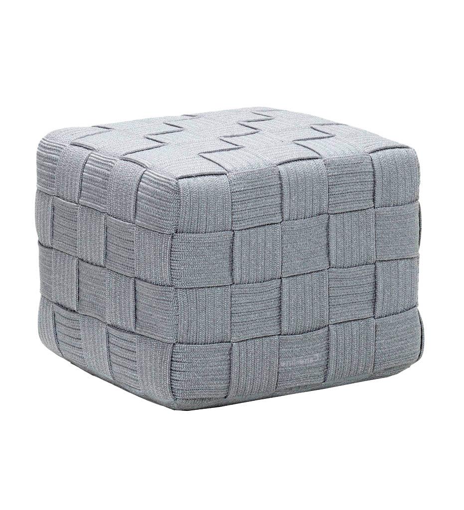 Allred Collaborative - Cane-line - Cube Footstool - Cube Footstool - 8340ROLG