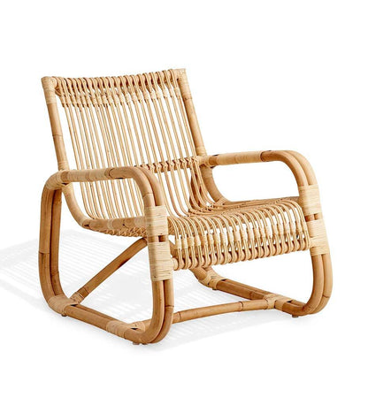 Allred Collaborative - Cane-line - Curve Lounge Chair - Indoor - Curve Lounge Chair - Indoor - 7402RUU