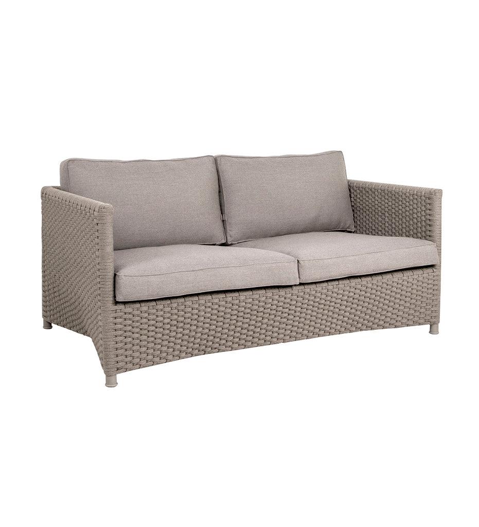 Allred Collaborative - Cane-line - Diamond Soft Rope 2-Seater Sofa - Diamond Soft Rope 2-Seater Sofa - 8502ROTST