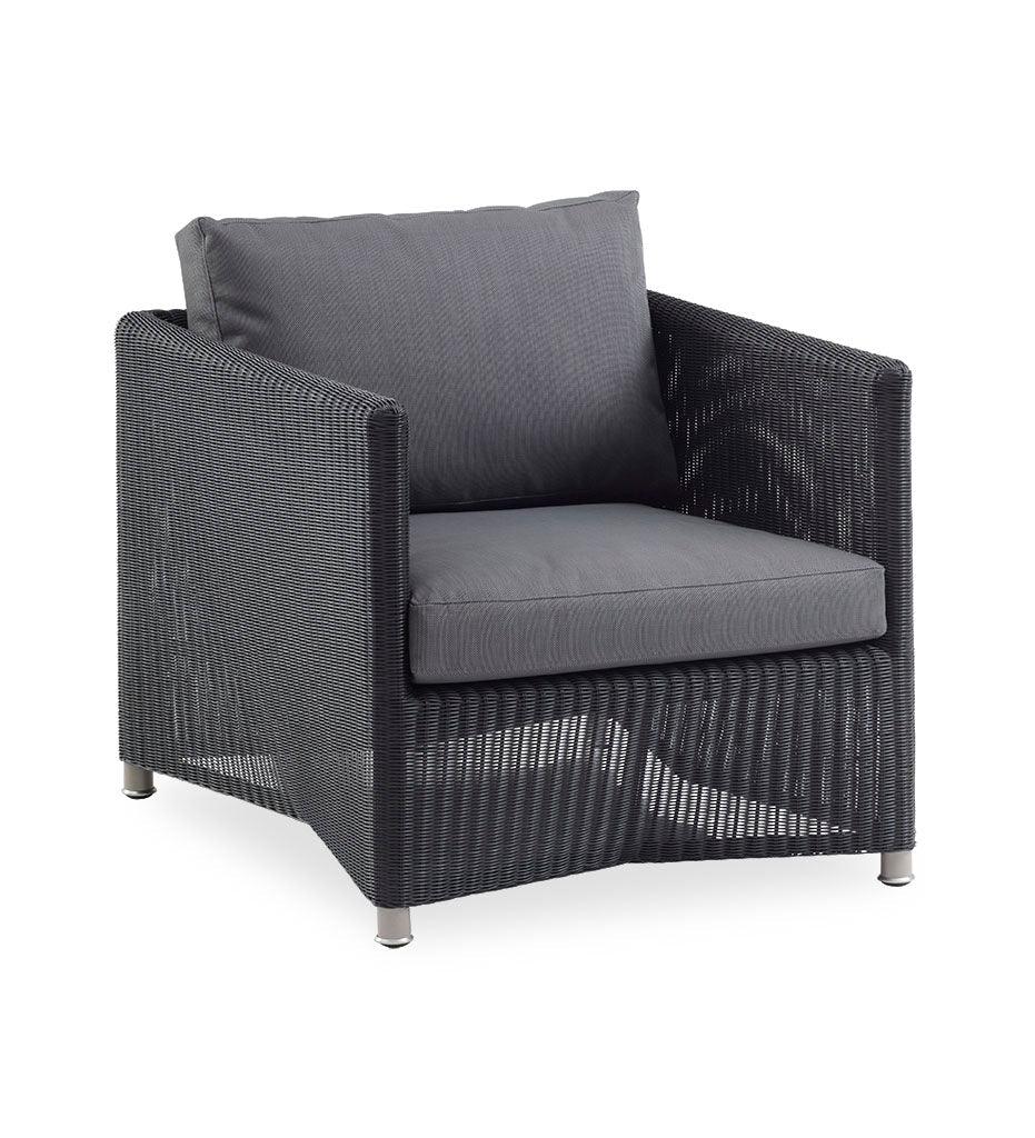 Allred Collaborative - Cane-line - Diamond Weave Lounge Chair - Diamond Weave Lounge Chair - 8402LGSG