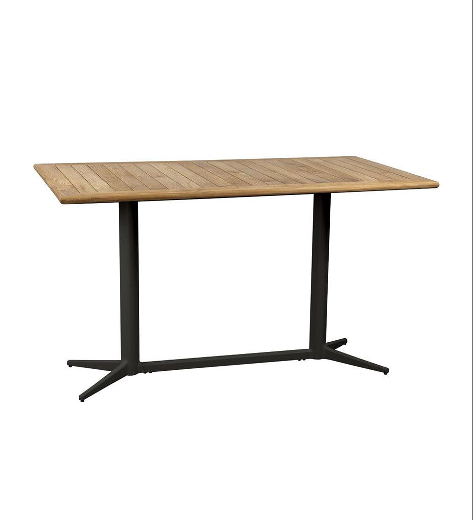 Allred Collaborative - Cane-line - Drop Cafe Table Base - Rectangle Tops - Drop Cafe Table Base - Rectangle Tops - 50408AL