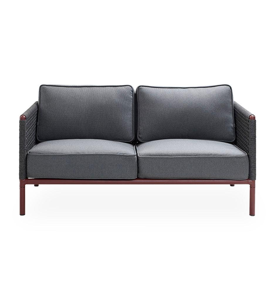 Allred Collaborative - Cane-line - Encore 2-Seater Sofa - Soft Rope - Encore 2-Seater Sofa - Soft Rope - 5571ALAIG