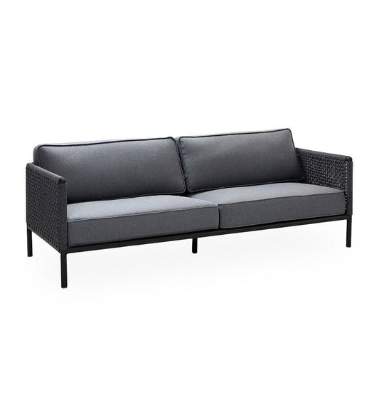 Allred Collaborative - Cane-line - Encore 3-Seater Sofa - Soft Rope - Encore 3-Seater Sofa - Soft Rope - 5570ALAIG