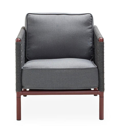 Allred Collaborative - Cane-line - Encore Lounge Chair - Soft Rope - Encore Lounge Chair - Soft Rope - 5470ALAIG