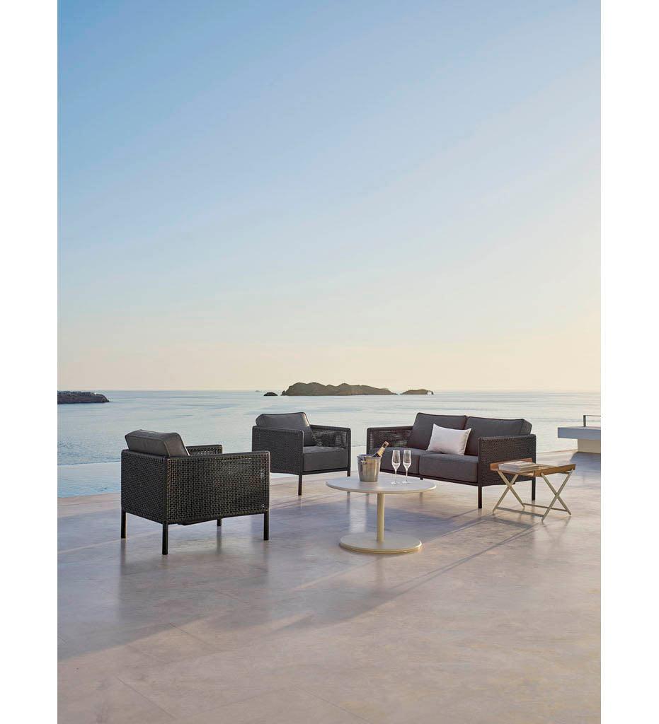 Allred Collaborative - Cane-line - Encore Lounge Chair - Soft Rope - Encore Lounge Chair - Soft Rope - 5470ALAIG